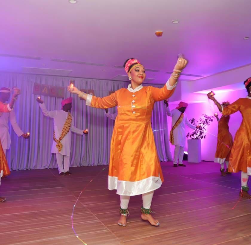 Soirée indienne à l'hôtel Ambre quatre étoiles adultes only à Palmar île Maurice dans l'Océan Indien