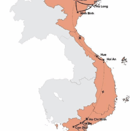 Le grand tour du Vietnam sites incontournables du Nord au Sud à partir de 2 personnes