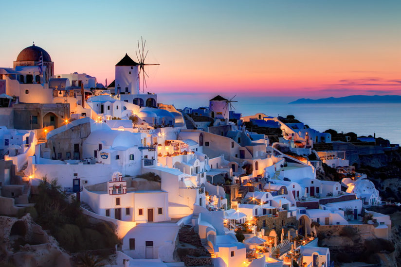 Santorin de nuit