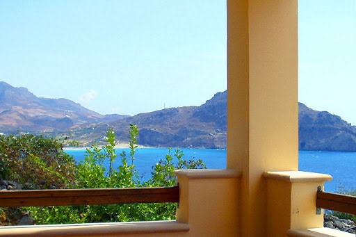 appartements à louer balcon avec vue mer à Plakias Crète