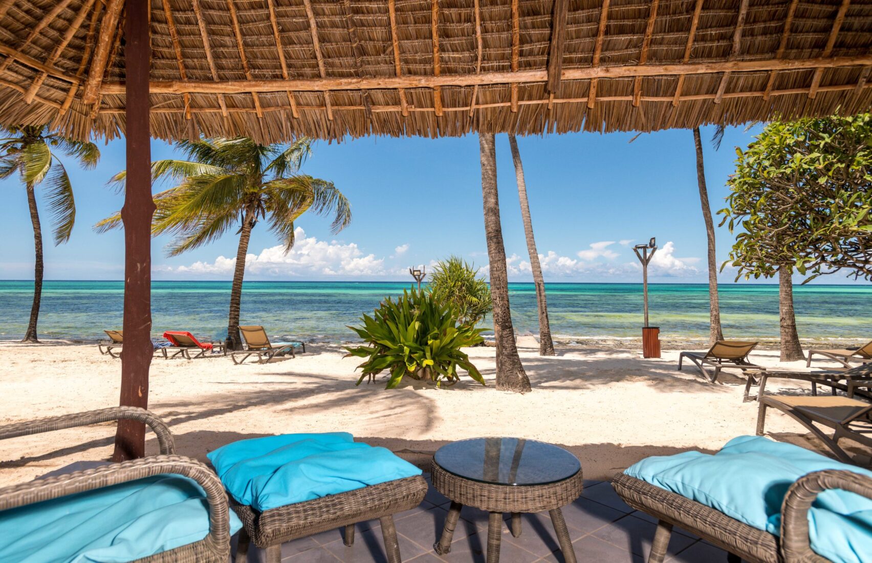 Karafuu vue mer depuis la suite junior