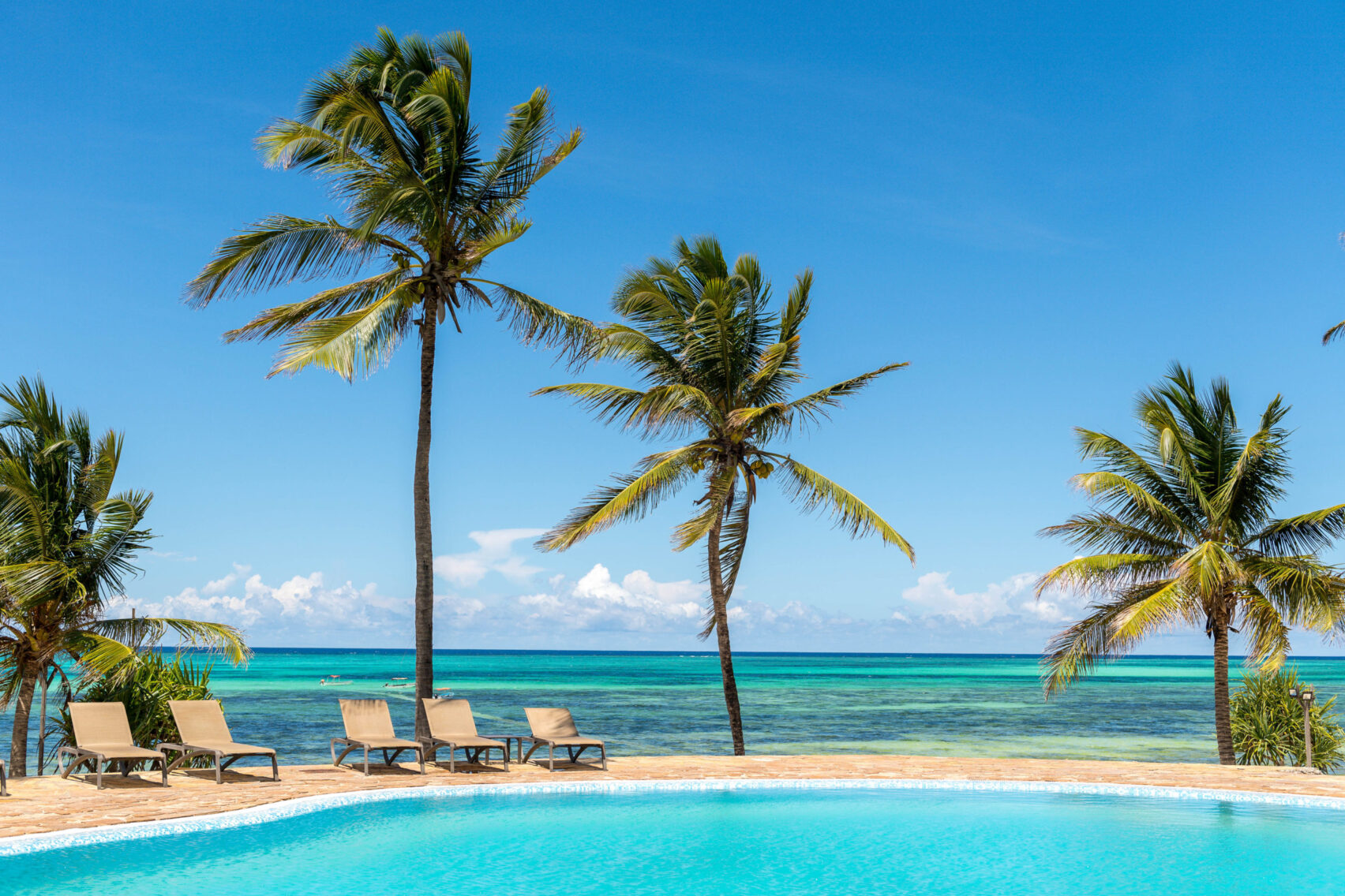 piscine de l'hôtel Karafuu Resort & Spa