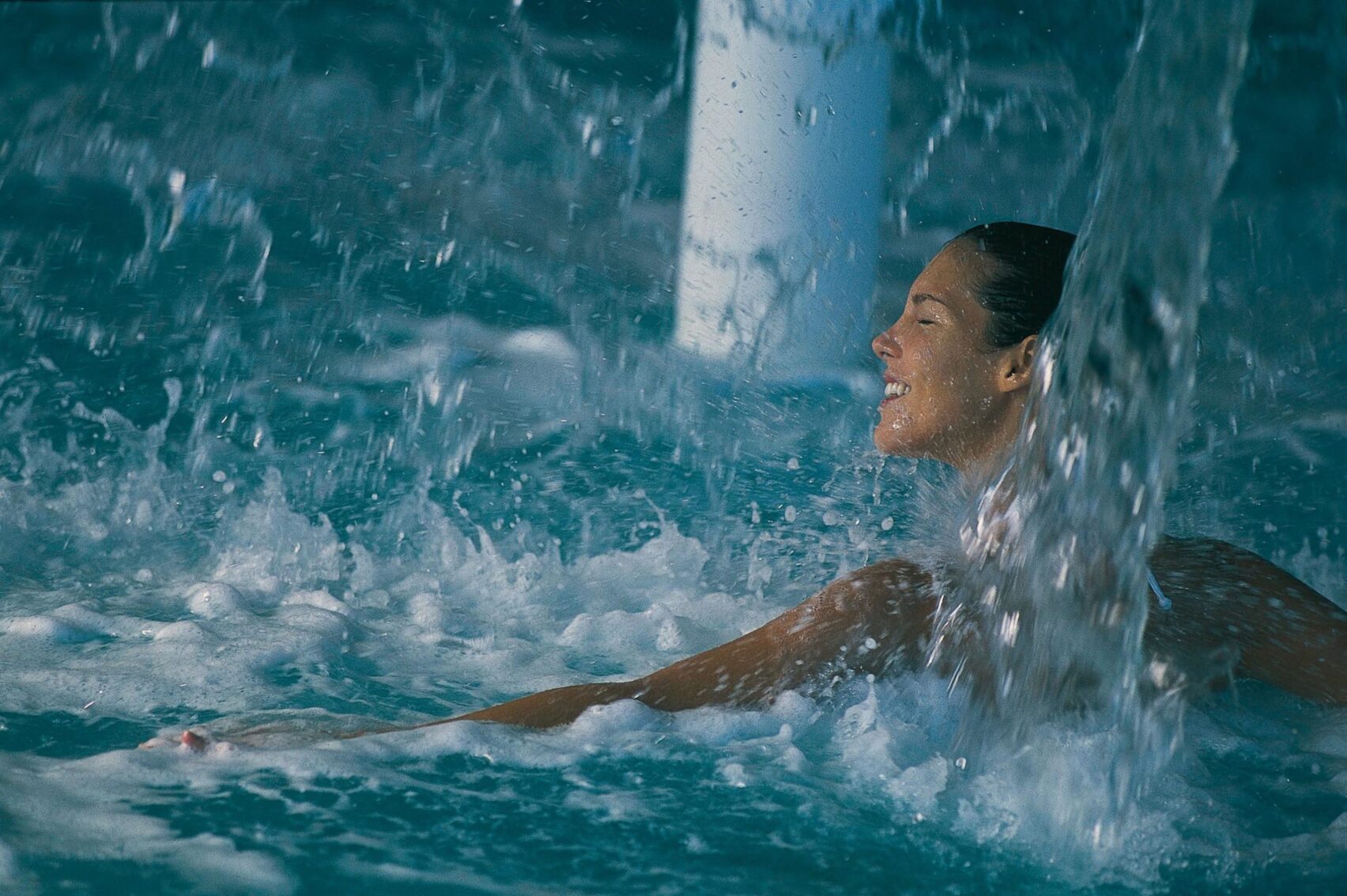 bains à remous à l'hôtel Aldemar Royal Mare Luxury Resort Crète