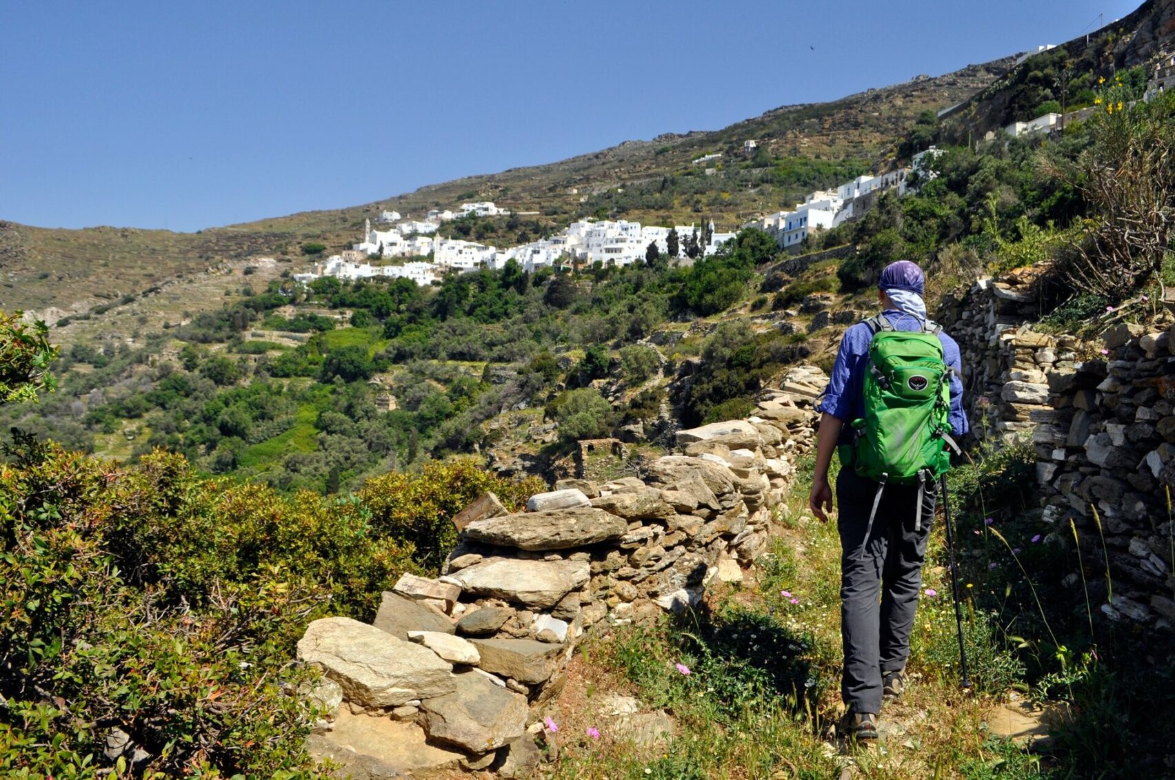 Île de Tinos île Cyclades Grèce randonnées