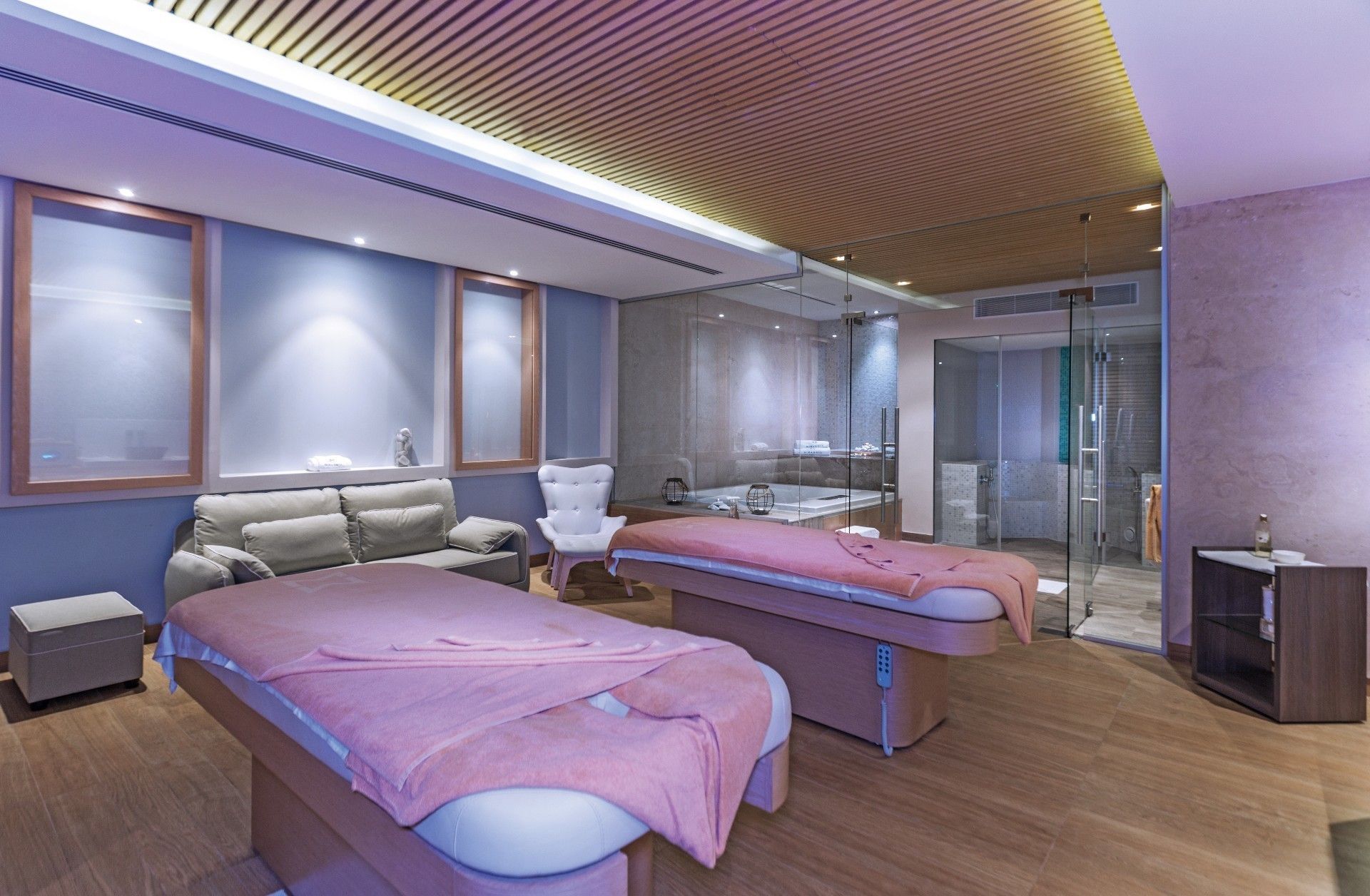 salle de massages à hôtel Miraggio Thermal & Spa Resort 5étoiles Chalkidique