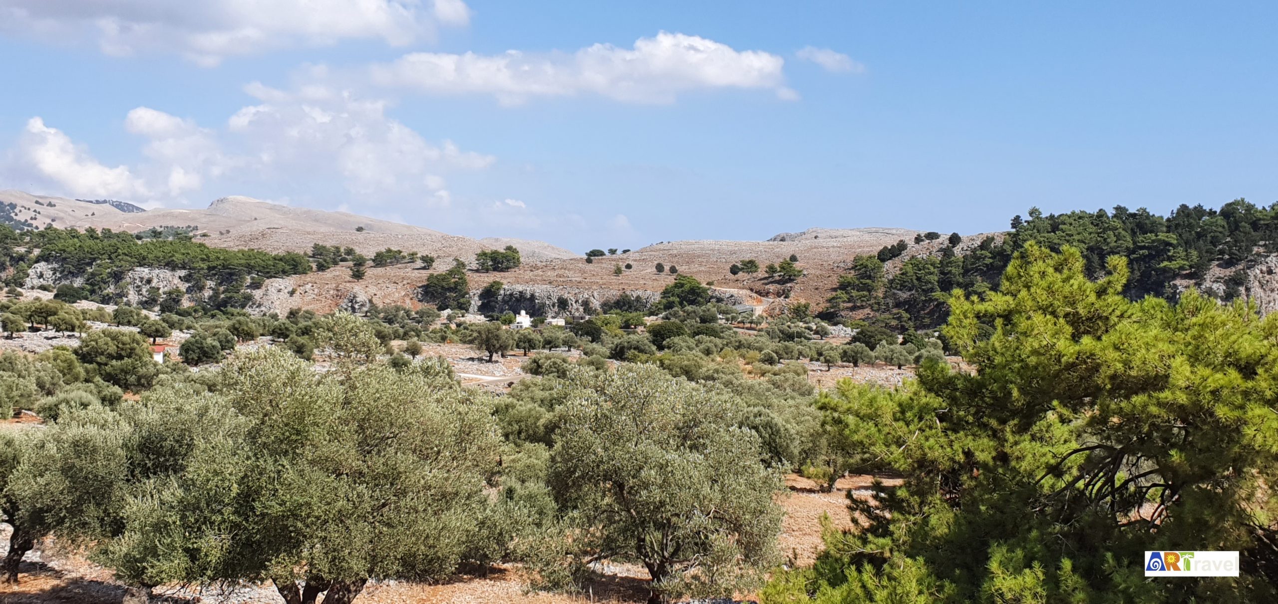 Campagne de l'île de Crète Grèce
