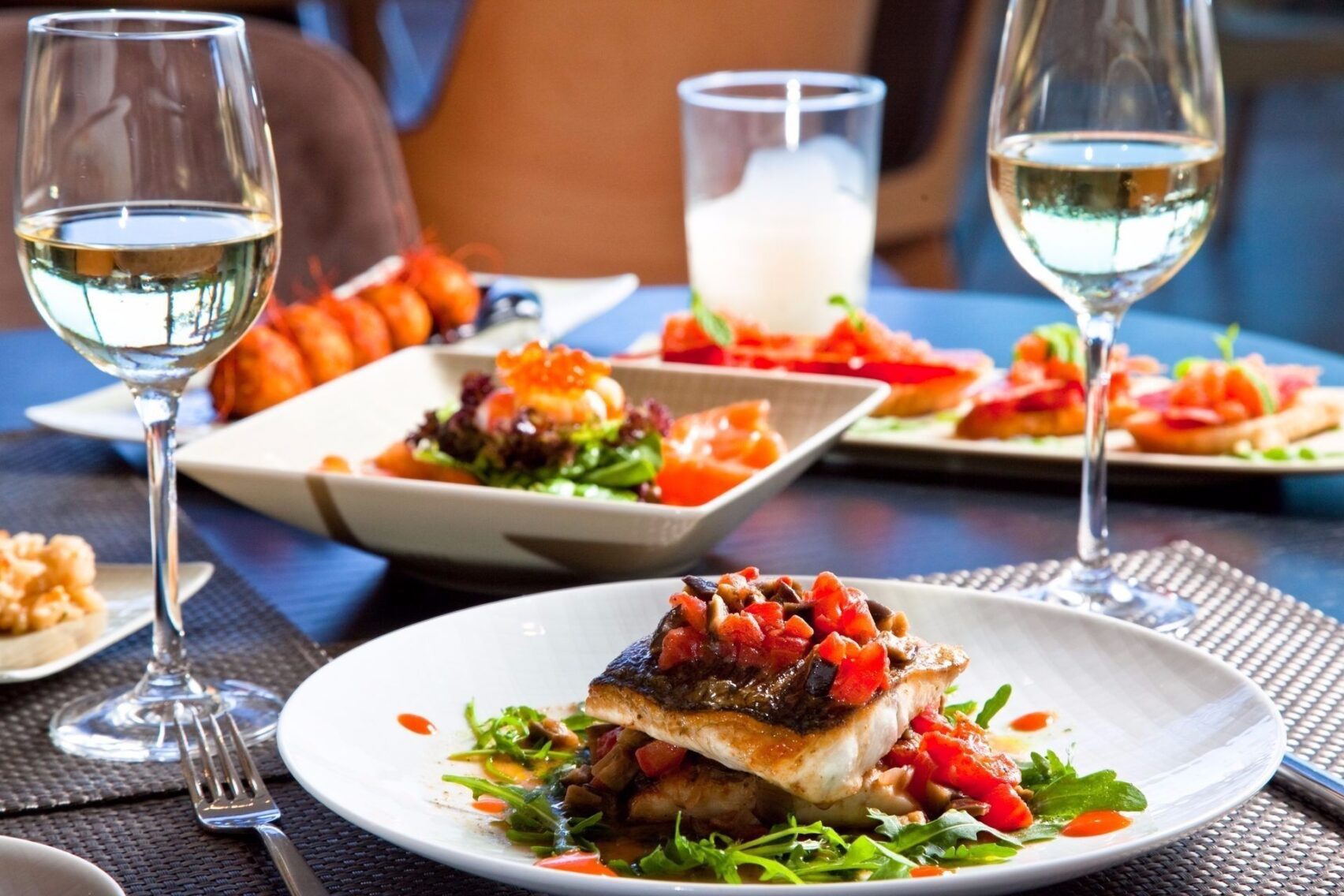 Restauration gastronomique a hotel Miraggio Thermal & Spa Resort à Chalkidique