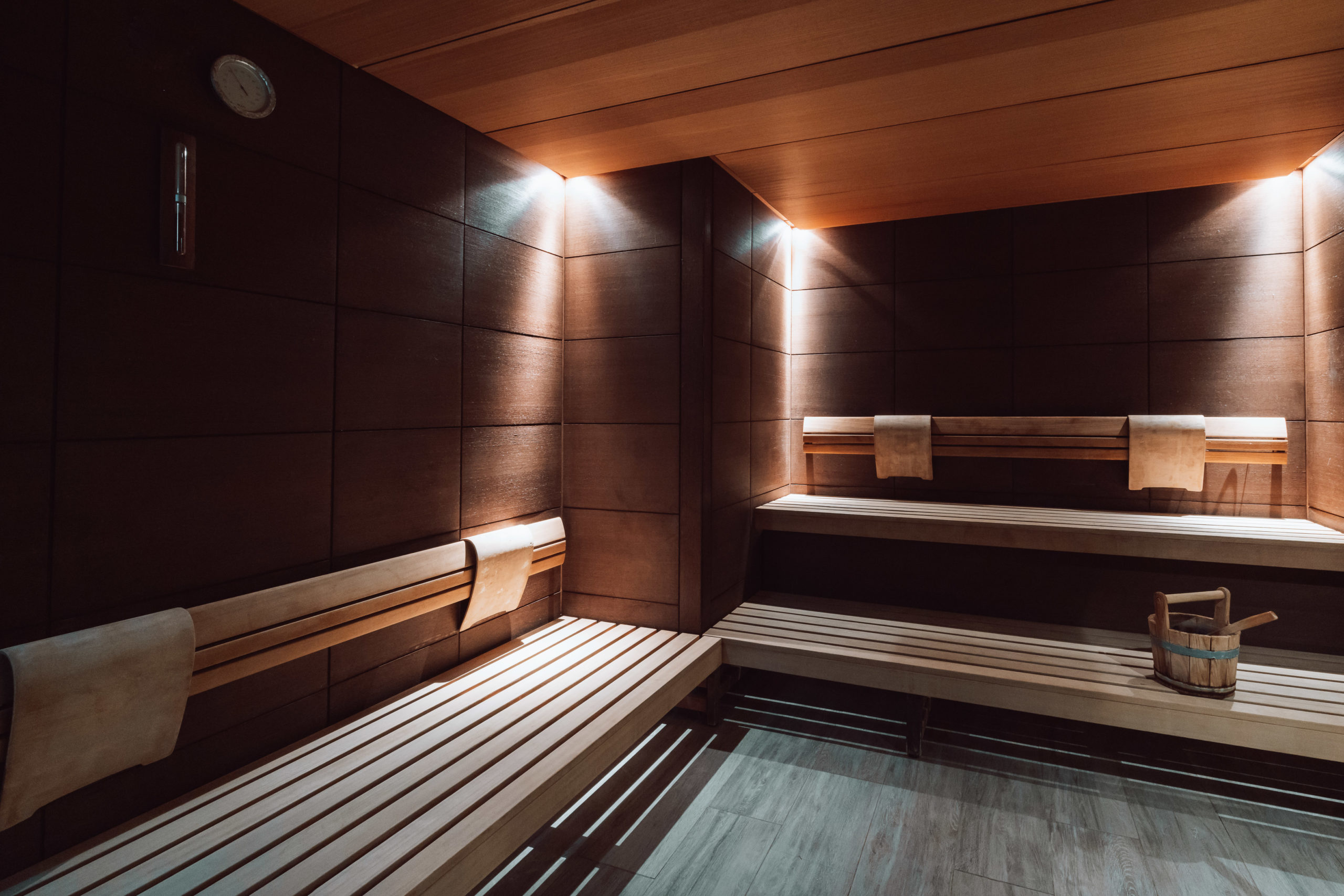 Spa et sauna de l'hôtel MIRAGGIO Thermal & Spa Resort 5étoiles dans la Péninsule de Chalcidique en Grèce du nord
