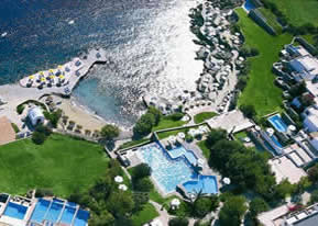 hôtel St.Nicolas Bay & Villas hôtel 5étoiles situé en Crète à Aghios Nicolaos