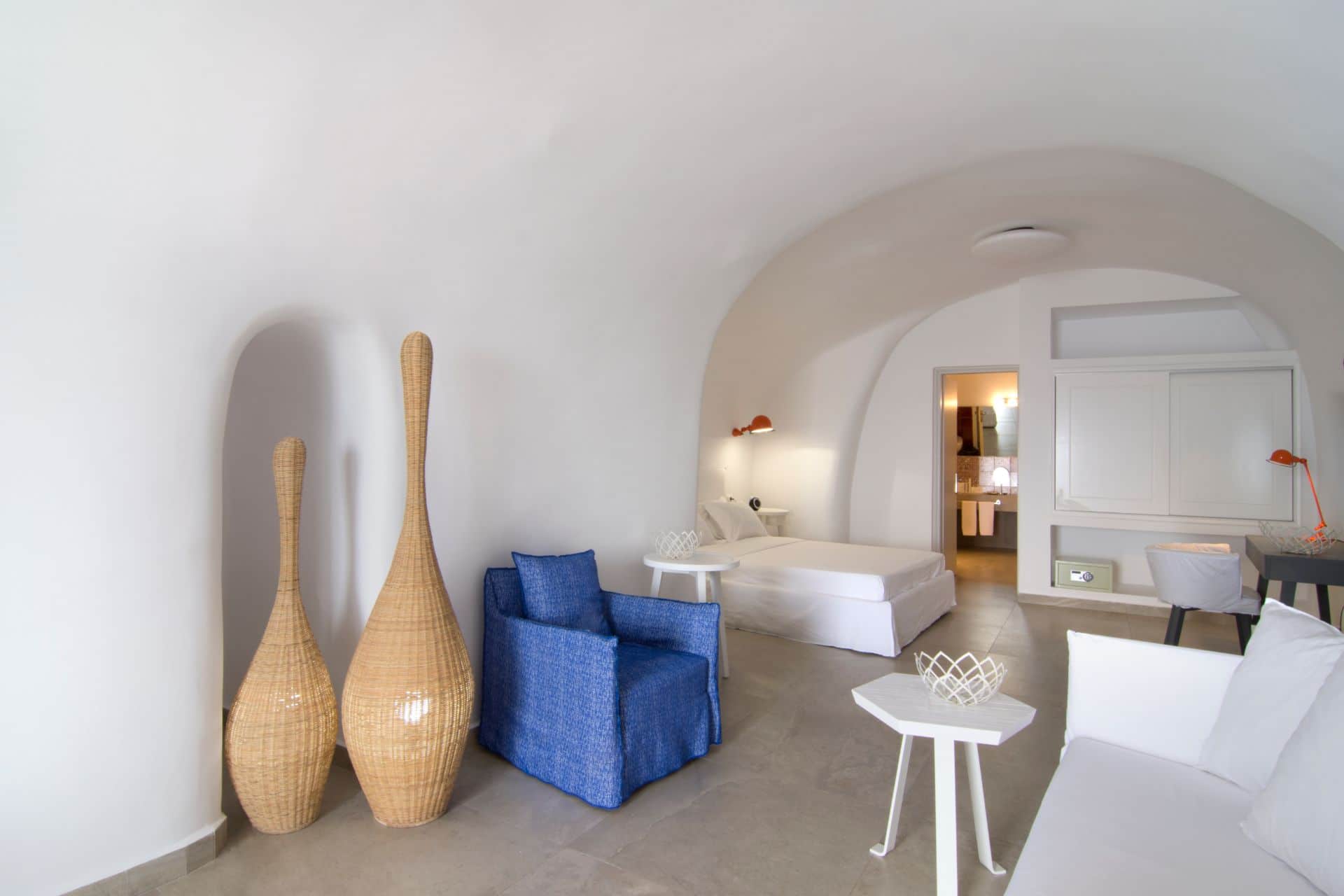 Chambre double Absolute 1 de Santorini Secret Suites & Spa en Grèce île Cyclades