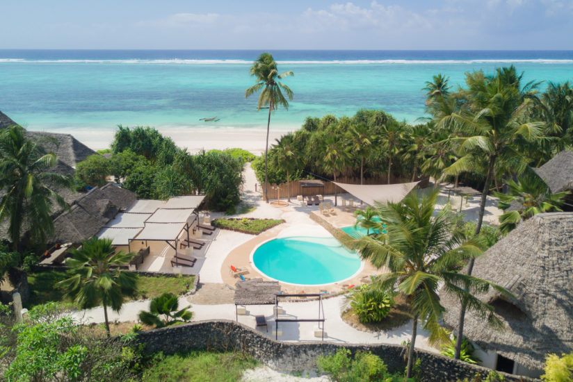Zanzibar Pearl Boutique Hôtel & Villas 4étoiles vue panoramique Ocean Indien