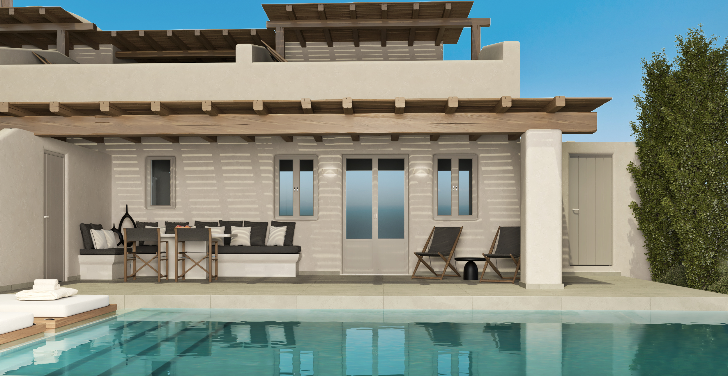 Executive Suite à Nero Luxury Suites situé à Imerovigli à Santorin îles Cyclades Grèce