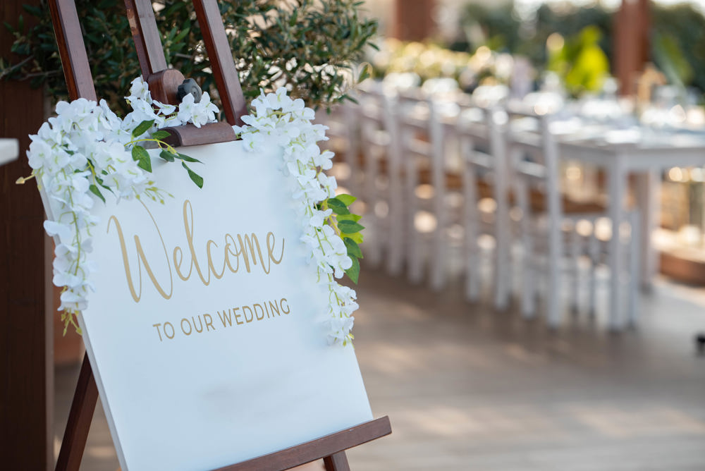 Mariage organisé à l'hôtel Miraggio Thermal Spa and Resort situé à Chalcidique en Grèce du nord